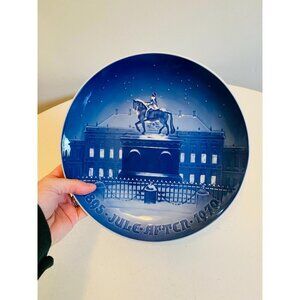 Vintage 1970 Bing & Grondahl Annual Christmas Plate The Royal Palace Amalienborg